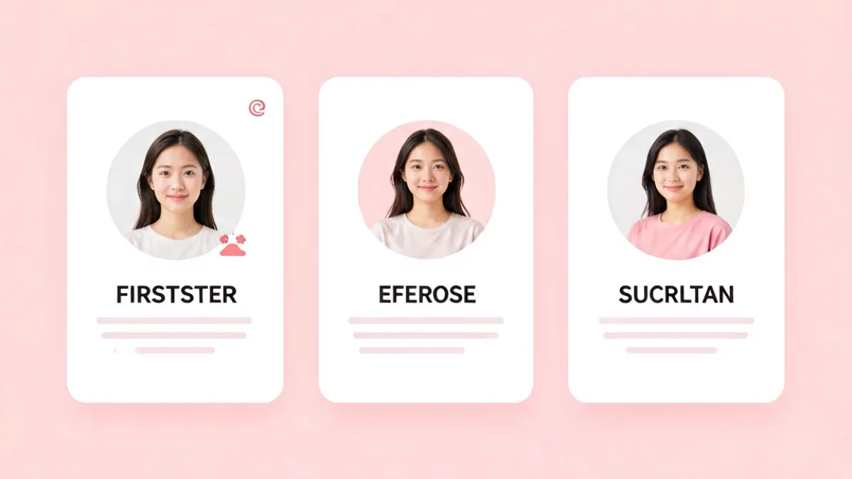 爱萝莉社区新人报道版块改版后的引导页面截图，三步流程卡片清晰展示